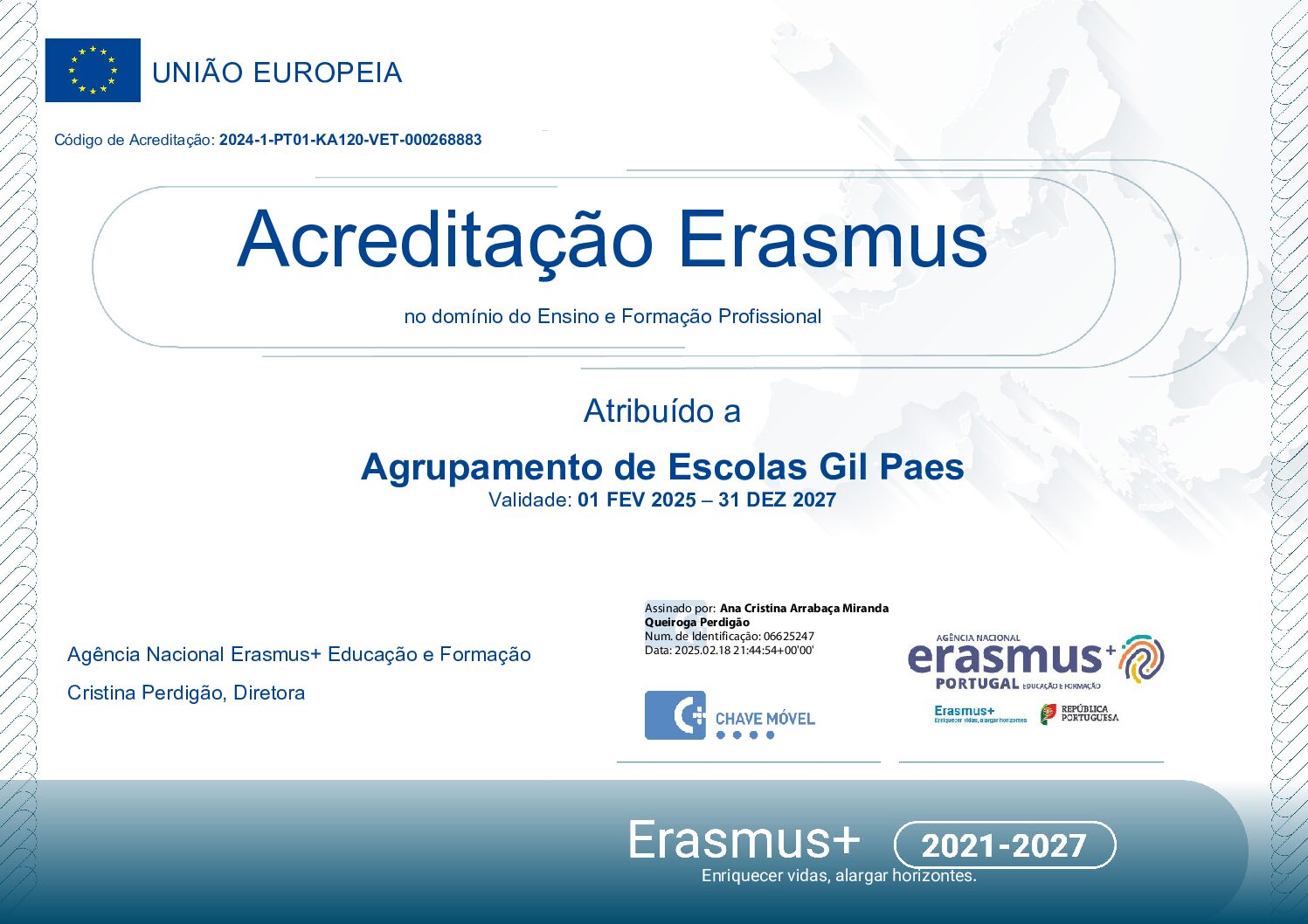 Erasmus+ Acreditação Ensino Profissional do AEGP