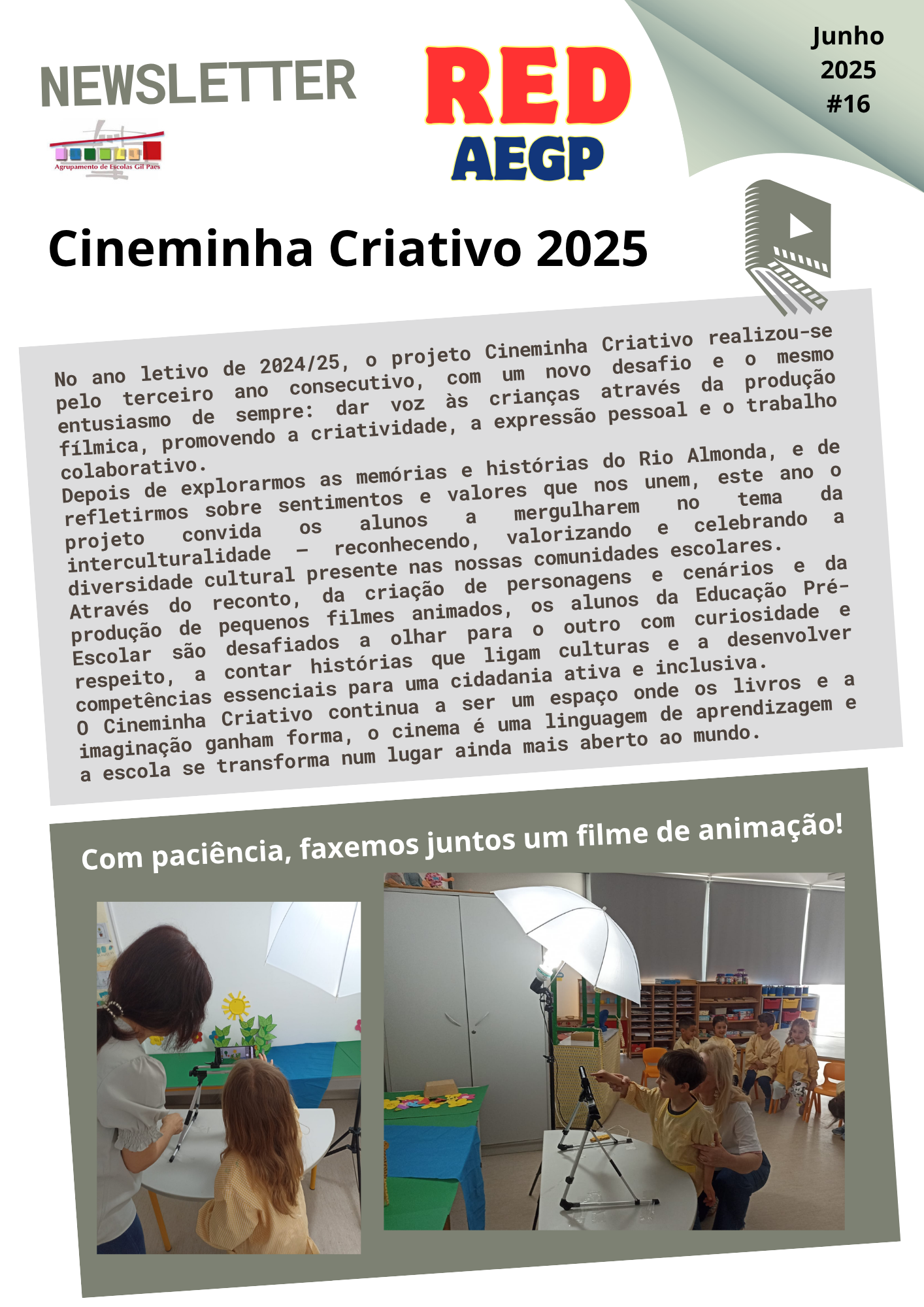 Newsletter #16 Junho 25 – Cineminha Criativo