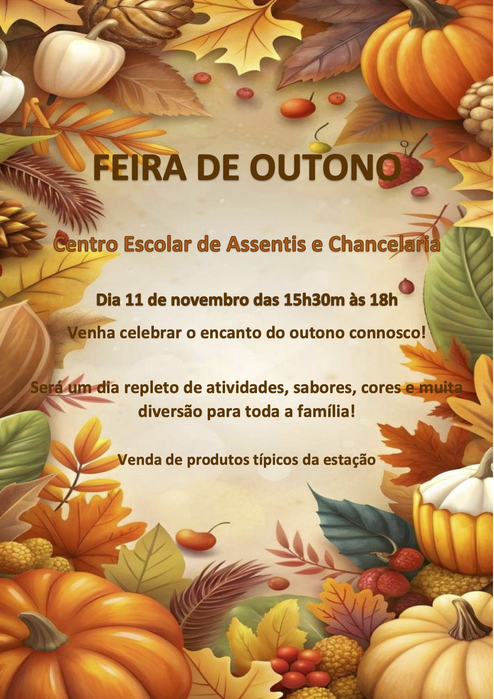 Feira de Outono no CEAC