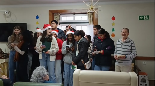 Visita solidária ao Centro de Dia José Maria Viegas Tavares