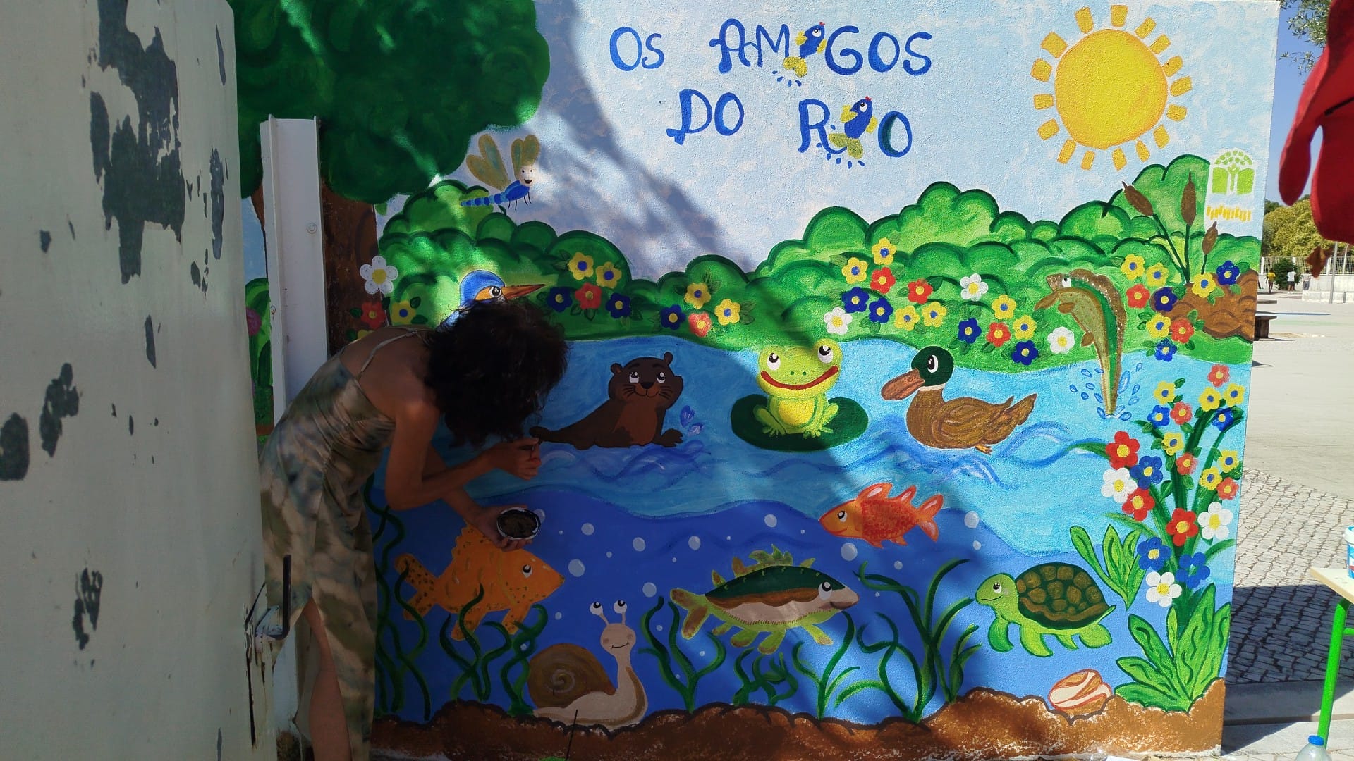 CEVSG – Mural “Os Amigos do Rio”