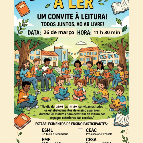 20 Minutos a Ler, 26 de março às 11 h 30 min