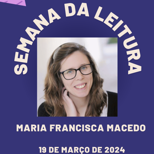 VISITA DA ESCRITORA MARIA FRANCISCA MACEDO À ESCOLA MANUEL DE FIGUEIREDO