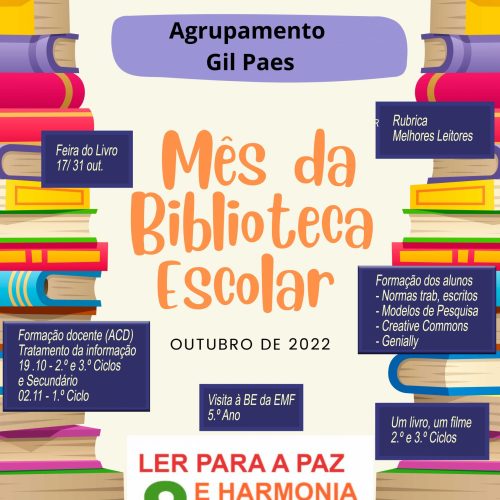 Mês Internacional da Biblioteca Escolar