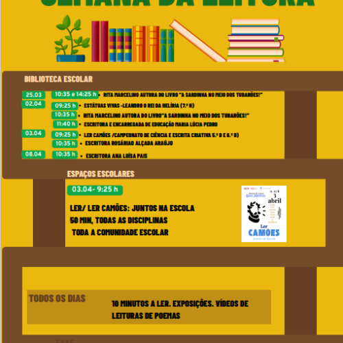 Semana da Leitura na Escola Manuel Figueiredo