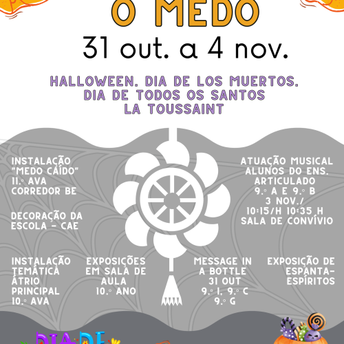 Espantar o medo: Dia de todos os Santos, La  Toussaint, Halloween e Dia de los muertos